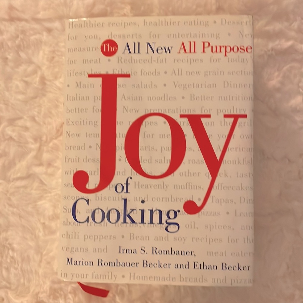 👩🏼‍🍳The All New Purpose Joy Of Cooking ~Irma Rombauer, Marion Rombauer.. 1997